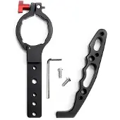 Caruba Poignée polyvalente pour DJI Ronin S & Zhiyun Crane 2 (Poignée Gimbal), Gimbal : accessoires, Noir