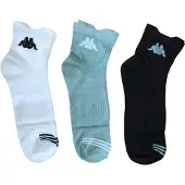 Kappa Chaussettes Micro Recycle (x20) - blanc/bleu/noir