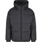 Urban Classics Bunda Basic Puffer Jacket With Hood noir - 3XL