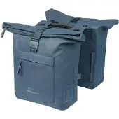 Basil Brooklyn Mik Double Panniers 41l Bleu