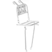 Steco Comfort 16 Mm Front Pannier Rack Argenté