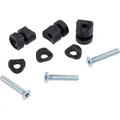 Basil Set de boulons MIK Side noir Set 3 pièces