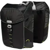Basil Miles Double Bag 34L Black Lime