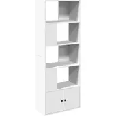 vidaXL Bibliothèque blanc 70x36x189 cm bois d'ingénierie