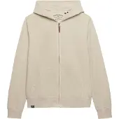 Superdry Classic Essential Full Zip Sweatshirt Beige S Homme