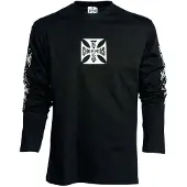 West Coast Choppers Og Cross Sweatshirt Noir L Homme