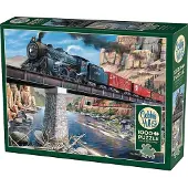 Cobble Hill Puzzle Pierre, Acier et Vapeur - 1000 Teile Puzzlespaß
