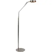 Steinhauer Lampe de lecture de conception Ringlux Métal brossé
