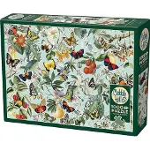 Cobble Hill Puzzle Fruit and Flutterbies - 1000 pièces Puzzle amusant
