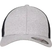 Flexfit Casquette bleu marine / gris chiné