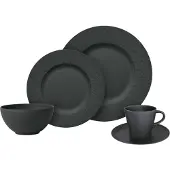 Villeroy & Boch Set de vaisselle Manufacture Rock 20 pièces