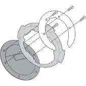 Givi BF20 Bride spécifique pour le montage des sacs Tanklock, TanklockED