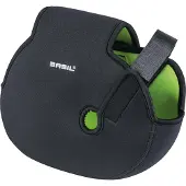 Basil E-Bike Housse de protection pour moteur central, néoprène, black lime, AS