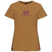 Elevenate Riders Short Sleeve T-shirt Marron M Femme