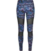 Urban Classics Leggings bleu ciel / mauve / noir
