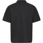 Solid Polo pour homme SDOSWALD, 100 % coton, coupe oversize