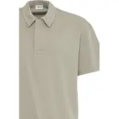 Solid Polo pour homme SDOSWALD, 100 % coton, coupe oversize