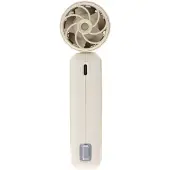Verbatim Cool'n'Go AirJet, Ventilateur, Blanc, Argent