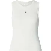 Calvin Klein Jeans Lv047c201g Sleeveless T-shirt Beige XS Femme