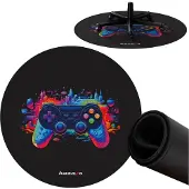 Huzaro 7.0 Gaming Floor Mat Noir
