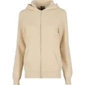 Urban Classics Tb8005 Full Zip Sweatshirt Beige 5XL Femme