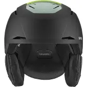 Uvex Resolution, casque de ski, noir/vert