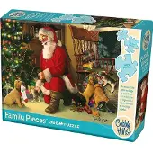 Cobble Hill Puzzle familial de Santa' s Glove 350 pièces