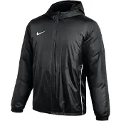 Nike Veste d'automne pour homme - Park 26, veste de pluie, capuche, chaude, respirante, noire, taille S