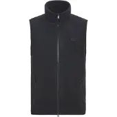 Jack Wolfskin Lite Curl Vest Noir L Homme