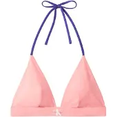 Calvin Klein Lv00q61225 Triangle Bikini Top Rose M Femme
