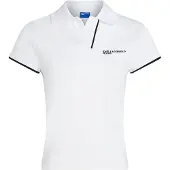 Karl lagerfeld Jeans B2w17066 Short Sleeve Polo Blanc M Femme