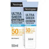 PDM to be maintained Neutrogena Ultra Sheer Solaire Crème Invisible Hydratation SPF50 50 ml Crème Pour La Peau