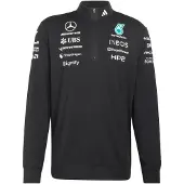 Adidas T-Shirt fonctionnel 'Mercedes-AMG Petronas Formula 1 Team' turquoise / noir / blanc