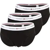 Tommy Hilfiger Um0um03876 Brief Boxers 3 Units Noir M Homme
