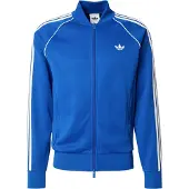 Adidas Originals Sst Full Zip Sweatshirt Bleu M Homme