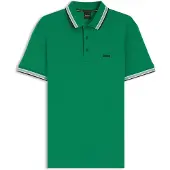 BOSS Paddy 10241663 Green Short Sleeve Polo Vert XS Homme