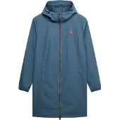 Superdry Femme Veste Coupe-vent Tricolore Longue Blue Taille: 40