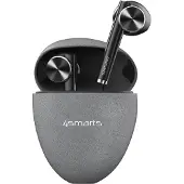 4smarts Oreillette Bluetooth sans fil avec étui de chargement, Pebble Series - Gris foncé