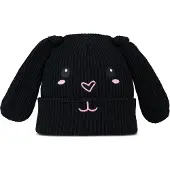 Buff Unisexe, Bonnet, Jr Knitted Hat Fun Rabbit, Noir, (Taille unique)