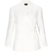 Faina Blazer blanc cassé