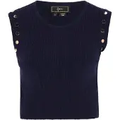 Faina Haut 'Festive' bleu marine
