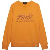 Superdry Sweat-shirt marron / orange clair