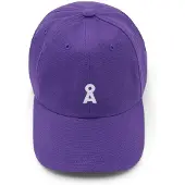 Armedangels Casquette 'YENAAS BOLD' violet foncé