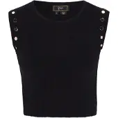 Faina Haut 'Festive' noir
