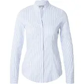 More & more Chemisier bleu clair / blanc
