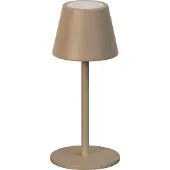 FISCHER&HONSEL GMBH Salerno - Tischleuchte Grau-Braun - H20cm (140 lm)