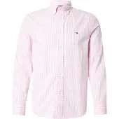 Tommy Hilfiger Chemise 'Flex' rose / blanc