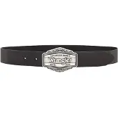 Wrangler Big Buckle Belt Noir 105 cm Homme