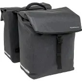 New Looxs Sacoche velo porte bagage hamar double anthracite mik 2.0 - 38 litres - 320x400x1