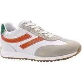 Nero Giardini : chaussures à lacets sportives multicolores (blanc, gris, orange, vert) en taille 38